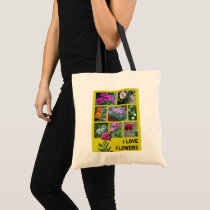 Flower Collage bags