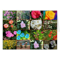 Flower Collage Card by squirrel27 Flower Collage Card