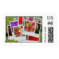 Flower collage postage by coonimokids Flower collage postage