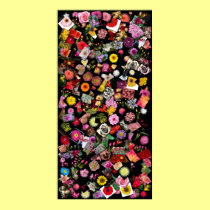 flower collage posters