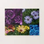 Flower Collage Puzzle