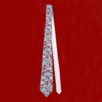 Flower Collage Tie ties