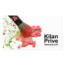 "Flower Cosmetics" - Makeup Artist, Cosmetologist business cards
