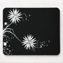 Flower ~ Dandelion Flowers Seed Pods Mouse Pad