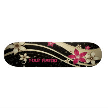 Flower Decor 19 Skateboard