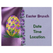 Flower Decorated Egg Flyer