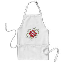 flower decorative ornament aprons