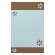 Flower Design Day Stationery
