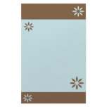 Flower Design Day Stationery