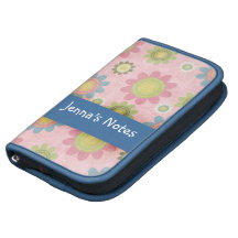 Flower design Notebook, journal, daytimer Organizer