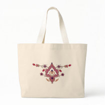 Flower Design : Textile Print bags by anamika11 Flower Design : Textile Print bags