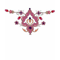 Flower Design : Textile Print t-shirts by anamika11 Flower Design : Textile Print t-shirts