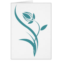 Flower Designed Card by zweddings Flower Designed Card