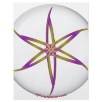 FLOWER DISC PERSONALIZED FLYER
