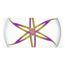 FLOWER DISC PHOTO CARDS