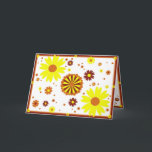 Flower Diwali Card
