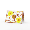 Flower Diwali Card