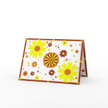 Flower Diwali Card