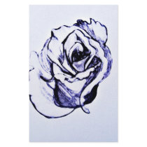 Flower drawing stationery