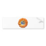 Flower Earth design! Bumper Stickers