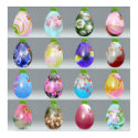 Flower Easter Egg Chicks posters