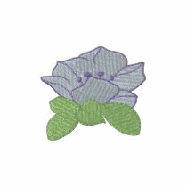 Flower embroidered shirts