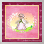 Flower Fairy Design 1 Poster Print