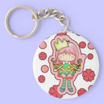 flower fairy princess keychains