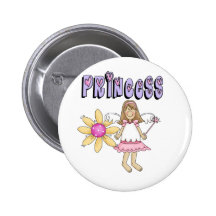Flower Fairy Princess Pins