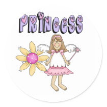 Flower Fairy Princess stickers by girl_stuff Flower Fairy Princess stickers