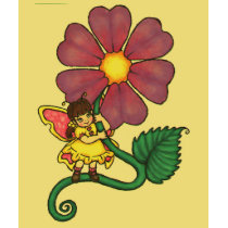 flower fairy t-shirts by PJ_Masi_Illustration flower fairy t-shirts
