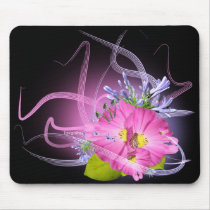 flower fancy light max  graphic Mousepad