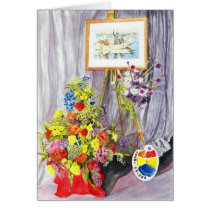 'Flower Festival (Stanhope Forbes)' Card