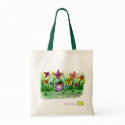 Flower Field Little Llost Grape bag by kathyfena Flower Field Little Llost Grape bag