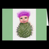Flower Folk - Thistle cards