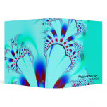 Flower · Fractal Art · Turquoise binders