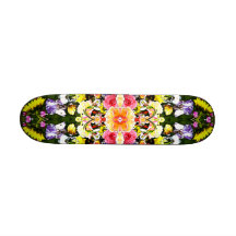 Flower Fractal Board Custom Skateboard