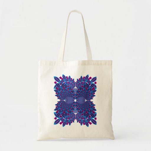Flower Fractal Reusable Bag
