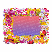 Flower Frame 5X7 photo sculptures