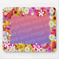 Flower Frame mousepads