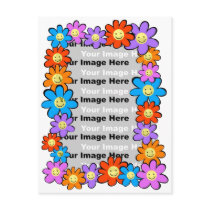 Flower Frame Postcard