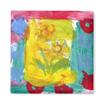 Flower Fun Magnet magnets