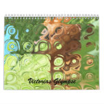 Flower Garden Abstract Calendars