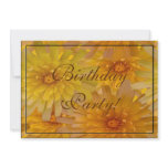 Flower Garden Birthday Party Invitation