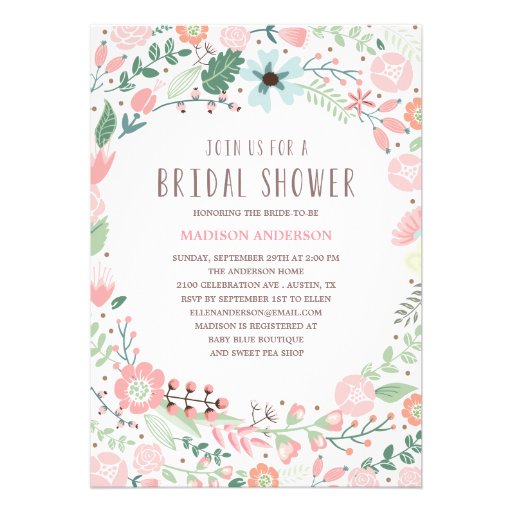 Flower Garden | Bridal Shower Invitation