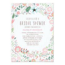 Flower Garden | Bridal Shower Invitation 5" X 7" Invitation Card