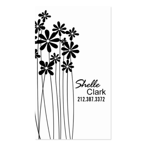 Flower Garden Business Card template