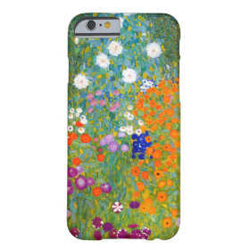 Flower Garden by Gustav Klimt Vintage Floral Barely There iPhone 6 Case