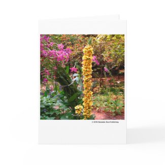 Flower Garden Card card