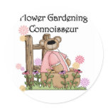 Flower Garden Connoisseur T shirts and Gifts Stickers